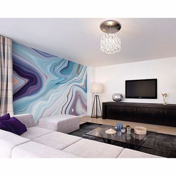 Show details for Marbled Agate Wall Mural