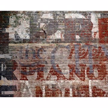 Show details for Warehouse Brick Wall Mural
