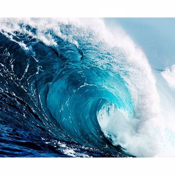 Show details for Ocean Waves Wall Mural