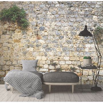 Show details for Stone Wall Mural