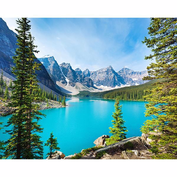 Picture of Lake Moraine Wall Mural 