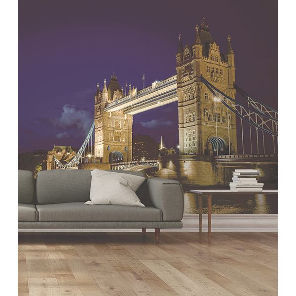 WR50533 London Tower Bridge Wall Mural by Wall Rogues