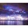 Picture of Lightning Strikes Wall Mural 