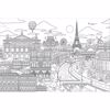 Picture of Visite Paris Coloring Wall Decal Wall Decals 