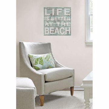 Show details for Better at the Beach Wall Quote Decals