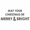 Picture of Merry and Bright Wall Quote Decals