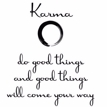 Show details for Karma Wall Quote Decals