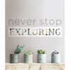 Picture of Never Stop Exploring Wall Quote Decals 
