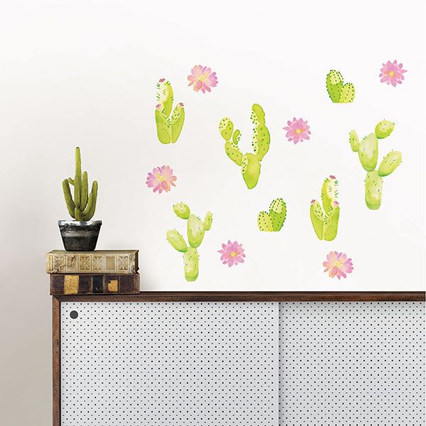 DWPK2465 - Sedona Cacti Wall Art Kit - by WallPops