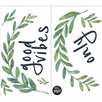 Show details for Good Vibes Only Wall Quote Decals