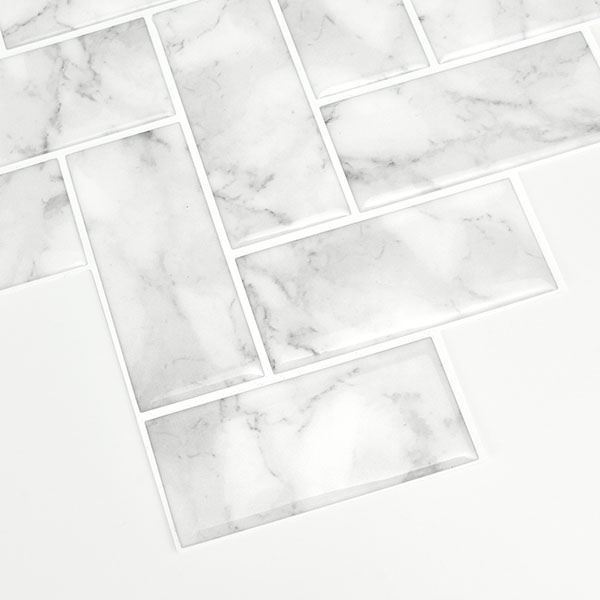 aspect ivory marble peel and stick