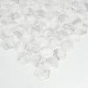 Hexagon Marble Peel and Stick Backsplash