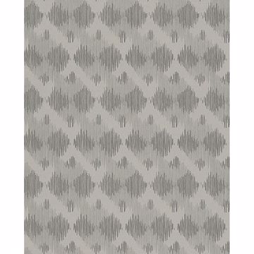 Picture of Geometric Grey Bechar Wallpaper 