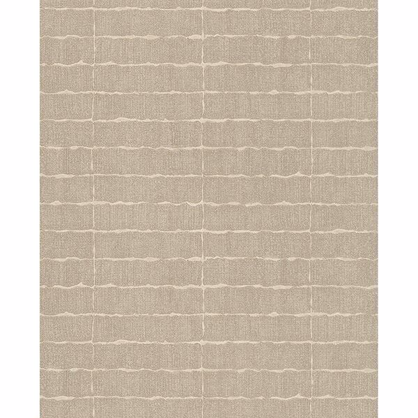 Picture of Brick Taupe Batna Wallpaper 