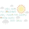 Sunshine Wall Wish Wall Quote Decals