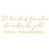 Move Mountains Wall Wish Wall Quote Decals
