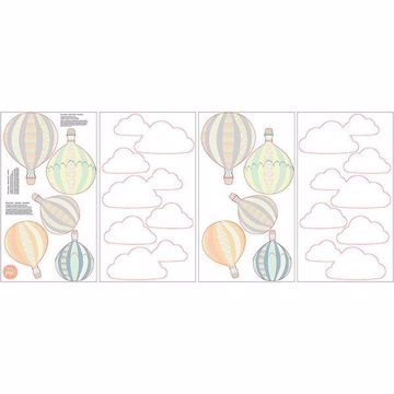 Show details for Up Up and Away Wall Art Kit
