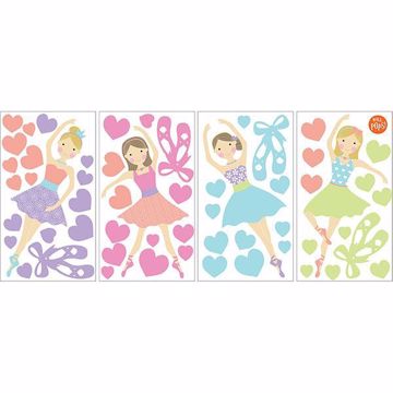 Show details for Prima Ballerina Wall Art Kit