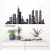 Chicago Skyline Wall Decal