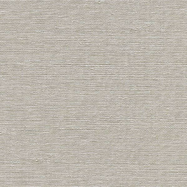 Picture of Aspero Light Grey Faux Grasscloth Wallpaper 