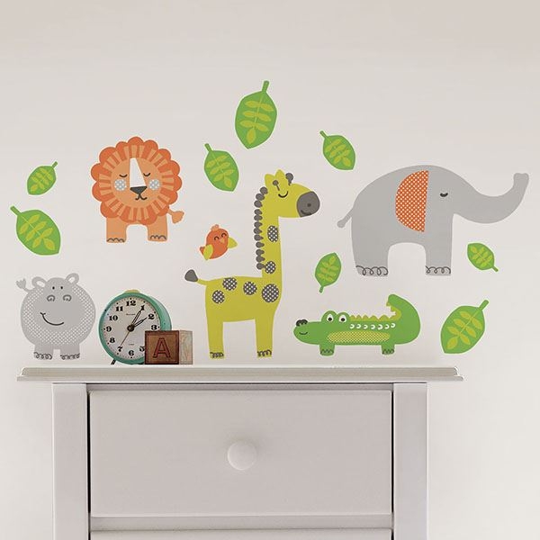 Picture of Jungle Buddies Wall Stickers