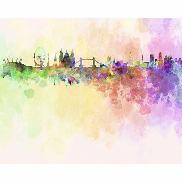 Picture of London Skyline Wall Mural