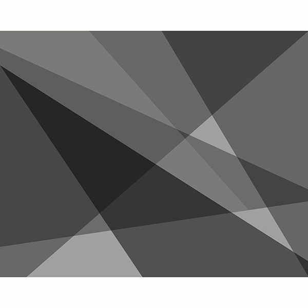 Picture of Grey Geometry Wall Mural