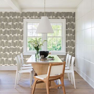 Show details for Serendipity Taupe Shibori Wallpaper