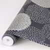 Blithe Charcoal Floral Wallpaper