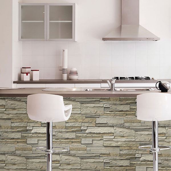 NU2675 Slate Peel and Stick Wallpaper by NuWallpaper