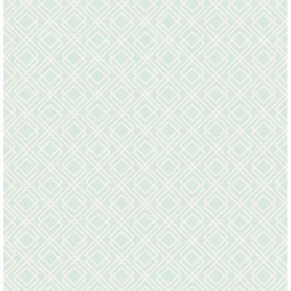 Picture of Napa Mint Geometric Wallpaper 