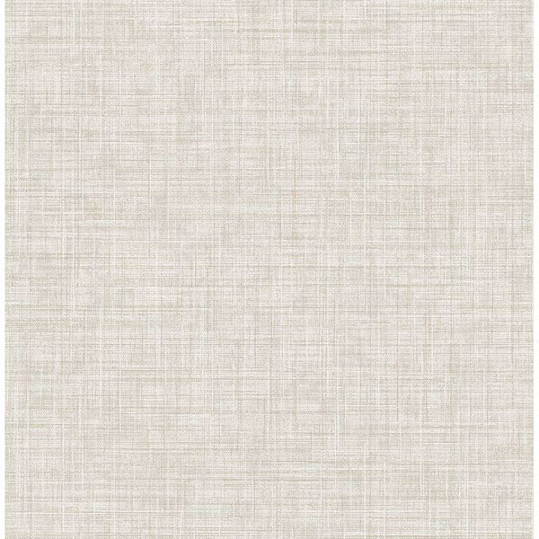 Picture of Mendocino Neutral Linen Wallpaper 