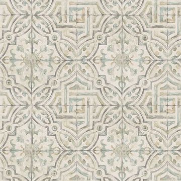 Picture of Sonoma Olive Spanish Tile Wallpaper 