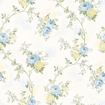 Picture of Mimosa Blue Trail Wallpaper 