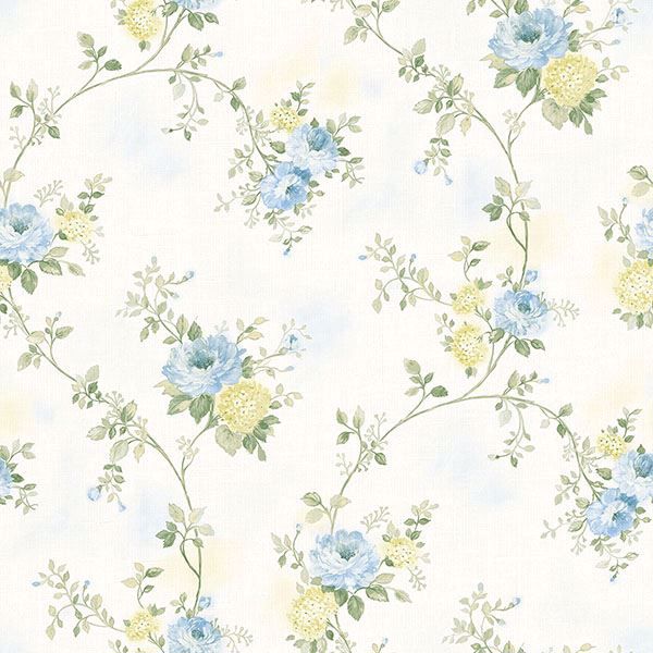 Picture of Mimosa Blue Trail Wallpaper 