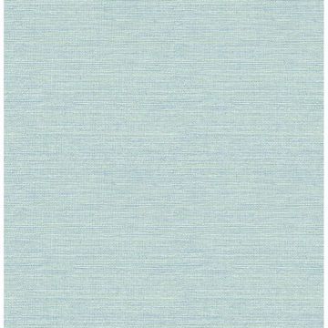 Picture of Agave Teal Grasscloth Wallpaper 