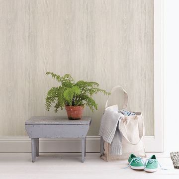 Show details for Mapleton Light Grey Wood Wallpaper