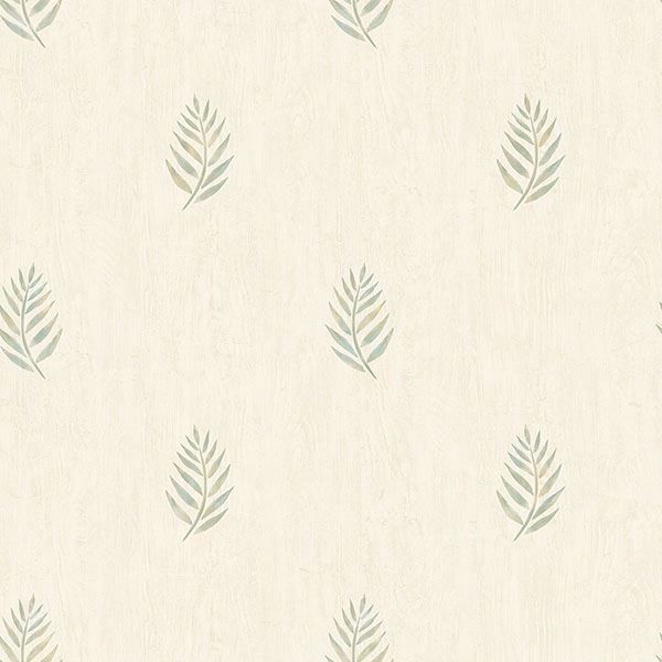Picture of Vista Olive Leaf Wallpaper 