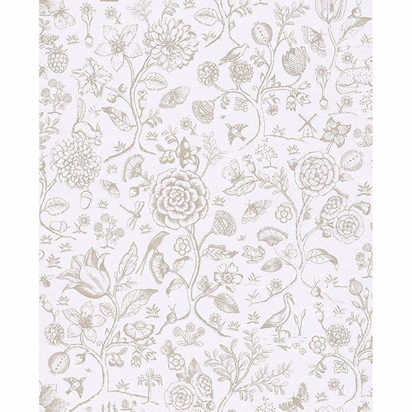 Picture of Ambroos Bone Woodland Wallpaper 