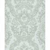 Picture of Grillig Mint Damask Wallpaper