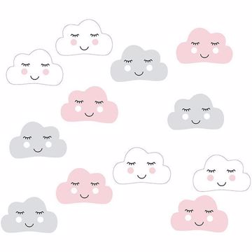 Show details for Head In The Clouds Wall Art Kit