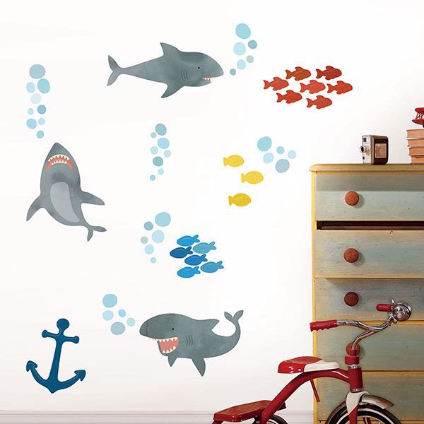 Picture of Shark Attack Wall Art Kit