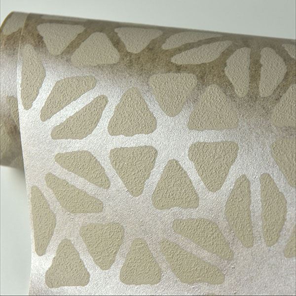 278224548 Billie Taupe Geometric Wallpaper by AStreet Prints