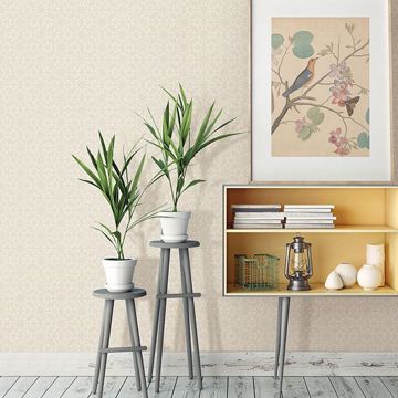 Show details for Prism Neutral Geometric Wallpaper