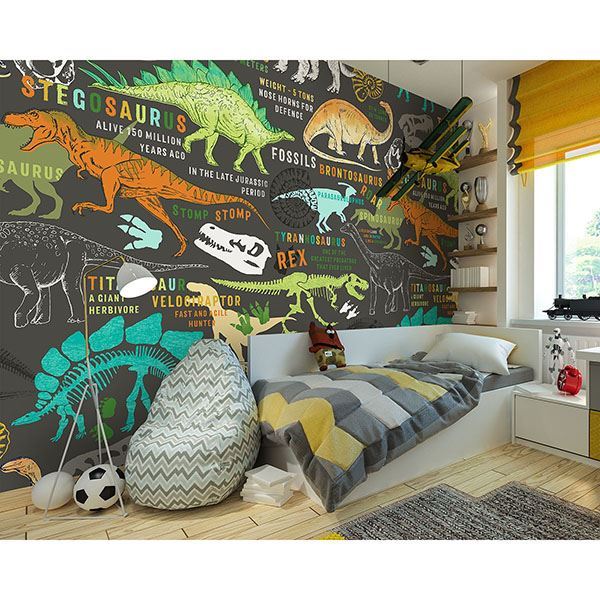 WR50587 Dinosaurs Wall Mural by Wall Rogues