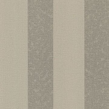 Picture of Dash Taupe Linen Stripe Wallpaper 