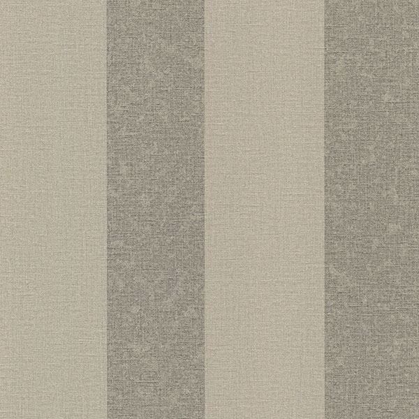 Picture of Dash Taupe Linen Stripe Wallpaper 