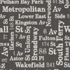 Picture of Ellis Charcoal Typography Wallpaper