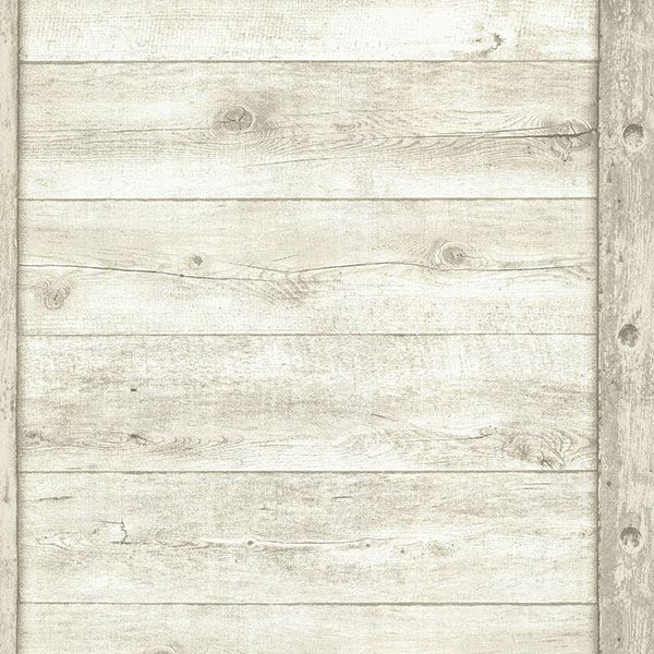 2774-861402 - Absaroka Off-White Shiplap Wallpaper - by Advantage