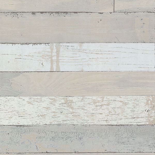 Picture of Teton Taupe Wood Plank Wallpaper